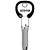 Chiave Punzonata Cisa Cs70Dz Silky Silca - Ottone Nichelato- 5 Pezzi