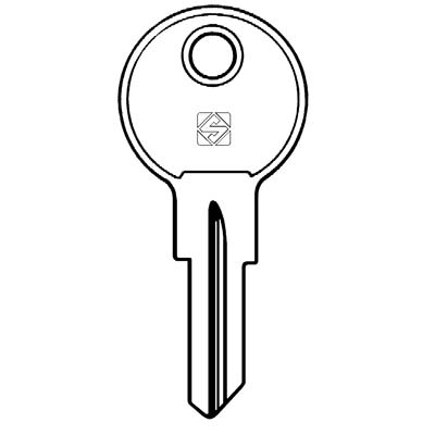 Chiave Auto Hudson Briggs&Stratton Hd1R Silca - Acciaio Nichelato- 5 Pezzi