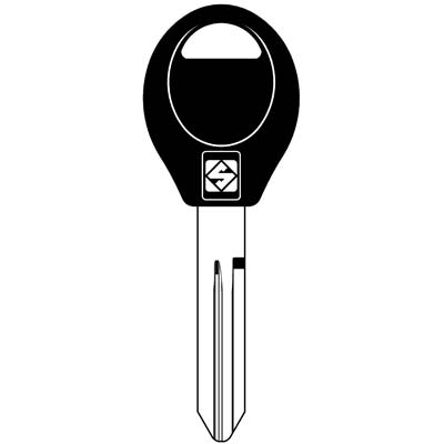 Chiave Auto Nissan Nsn14Cp Silca - Acciaio Nichelato- 5 Pezzi