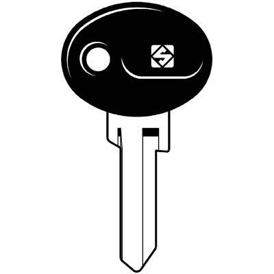 Chiave Auto Fiat Sip2P Silca - Acciaio Nichelato- 5 Pezzi