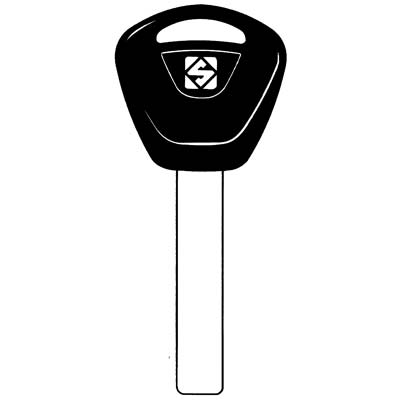 Chiave Auto Honda Hon60Ap Silca Ottone Nichelato