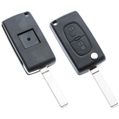 Guscio Chiave Auto Citroen Va2Brs2 Silca Pulsanti 2