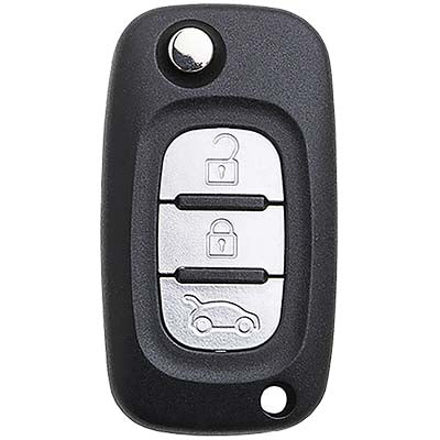 Telecomando Auto + Transponder Rnr01 Silca Renault