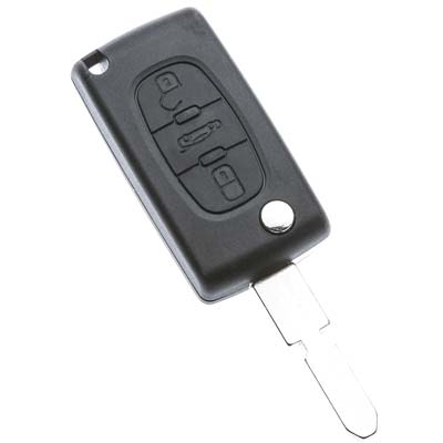 Guscio Chiave Auto Renault Ne78Brs8 Silca Pulsanti 3