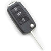 Guscio Chiave Auto Volkswagen Hu66Brs8 Silca Pulsanti 3