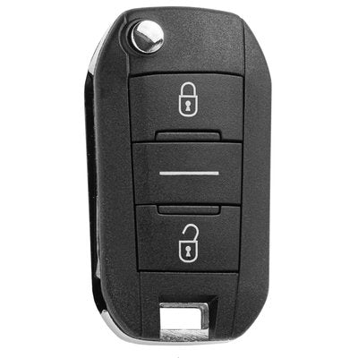 Telecomando Auto + Transponder Hu83R30 Citroen Opel Peugeot