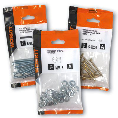 Workit Kit Vite Truciolare Tsp - Zincata Gialla Kt=Cf 220- 1 Kit