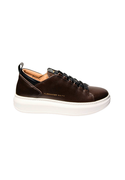 ALEXANDER SMITH Scarpe Uomo Alexander Smith Wembley Man-Dark Brown da uomo