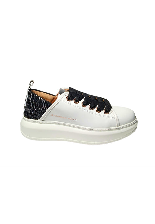 ALEXANDER SMITH Scarpe Donna Alexander Smith Wembley Woman-White Black da donna