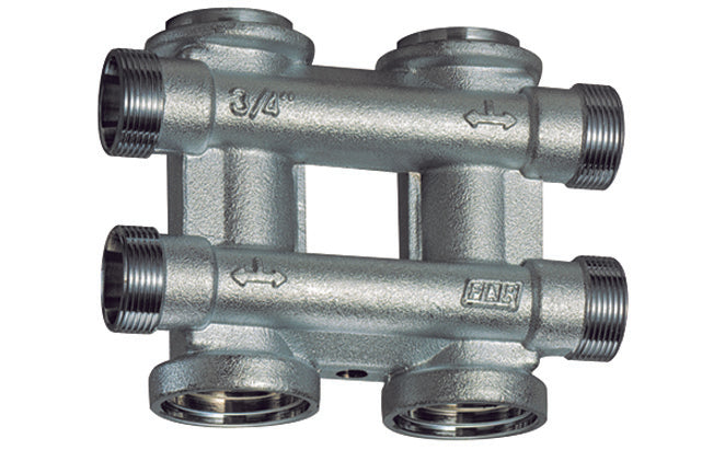 Collettore Complanare Componibile Cromato (Far)- 1- Far- Pezzi 1