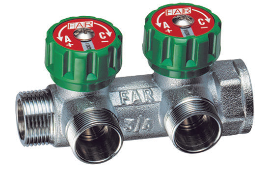 Collettore 2 Derivazioni Attacco M.F. (Far)- 1- Far- Pezzi 1