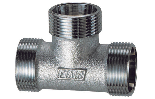 Raccordo A T 3 Monoconi Cromato Per Rame (Far)- 1/2 (24 X 19)- Far- Pezzi 1