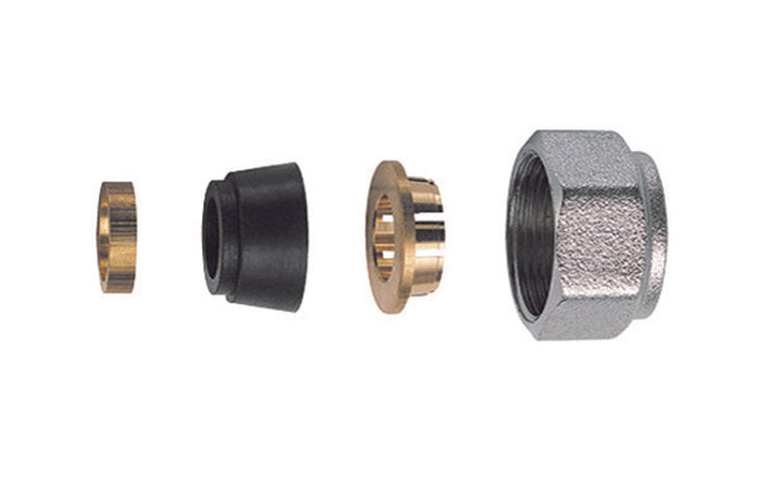 Kit Di Tenuta In Gomma A Compressione Per Tubo Rame In 4 Pz (Far)- Diam. 10- Far- Pezzi 1