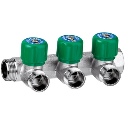 Collettore 3 Derivazioni M.F. Regolabili- 3/4- S.F.- Pezzi 1