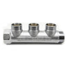 Collettore 3 Derivazioni M.F.- Cromo 3/4- S.F.- Pezzi 1