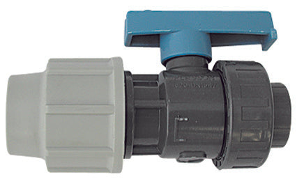 Valvola Con Un Att. A Compressione E Uno Filettato F.Plasson- 1/2 X 20- Plass- Pezzi 1