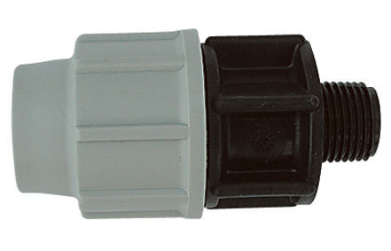 Raccordo Maschio Plasson Per Tubo Polietilene- 3/4 X 32- Plass- Pezzi 1
