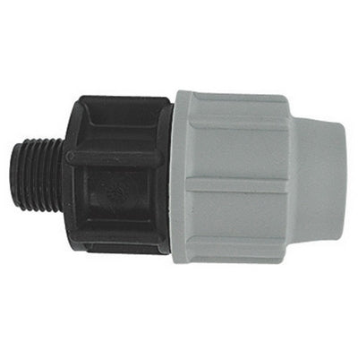 Raccordo Maschio Plasson Per Tubo Polietilene- 11/2 X 32- Plass- Pezzi 1