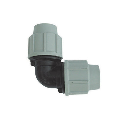 Gomito A 90 ° Plasson Per Tubo Polietilene- Diam. 63- Plass- Pezzi 1