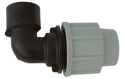 Gomito A 90 ° Femmina Plasson Per Tubo Polietilene- 11/4 X 40- Plass- Pezzi 1