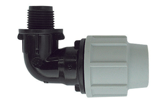 Gomito A 90 ° Maschio Plasson- 3 X 90- Plass- Pezzi 1