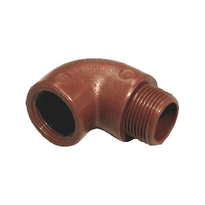 Gomito A 90 Mf In Pp Marrone- 3/4- Bucch- Pezzi 1