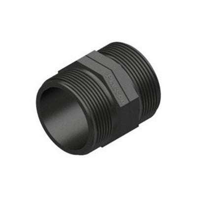 Nipple Filettato- 1/2- Plass- Pezzi 1