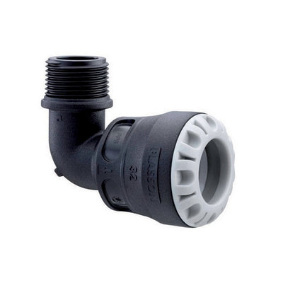 Gomito 90 ° Filettato Maschio Uno- 25 X 3/4- Plass- Pezzi 1