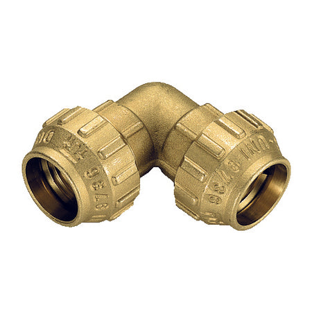 Raccordo Curvo Doppio In Ottone Tiemme- Diam. 20- Tiemm- Pezzi 1