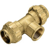Raccordo A Tee Femmina In Ottone Tiemme- 1 X 32- Tiemm- Pezzi 1