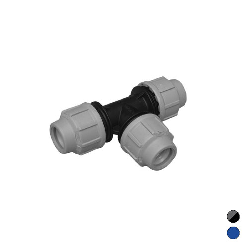 Tee A 90 ° Ikaro Raccordo Per Polietilene- Diam. 50- Ikaro- Pezzi 5