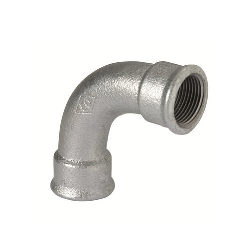 Curva Ff Zincata- 21/2- Atusa- Pezzi 1