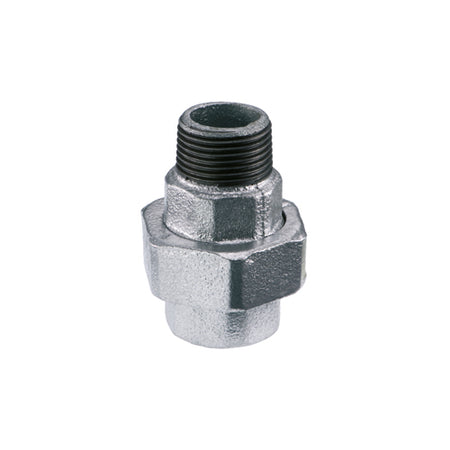 Bocchettone A Sede Conica Zincato Mf- 3/8- Ikaro- Pezzi 1