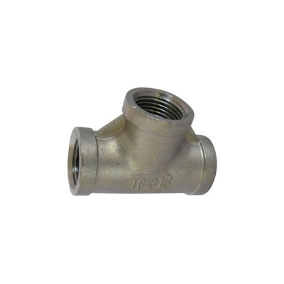 Tee A 90 ° F. F. F. Acciaio Inox- 1/2- Ikaro- Pezzi 1