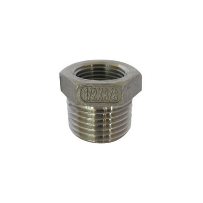Riduzione Mf Acciaio Inox- 1/2 X 3/8- Ikaro- Pezzi 1