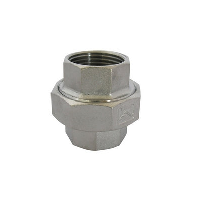 Bocchettone Conico Ff Acciaio Inox- 1- Ikaro- Pezzi 1