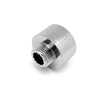 Riduzione Fm In Ottone Cromo Ibp- 1/2 X 3/8 -Conf- Faidf- Pezzi 1