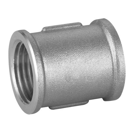 Manicotto Diritto Ff In Ottone Cromo Ibp- 1/2- Ibp- Pezzi 10