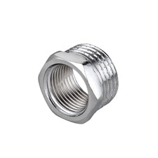 Riduzione Esagonale Mf In Ottone Cromo Ibp- 3/4 X 1/2- Ibp- Pezzi 10