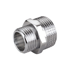 Nipple Ridotto Mm In Ottone Cromo Ibp- 1/2 X 3/8- Ibp- Pezzi 10