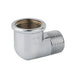 Gomito Mf Ottone Cromo- 3/8- Caval- Pezzi 10