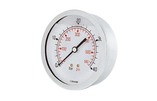 Manometro Attacco Posteriore Dm 50 - 1/4- 10 Bar- Cewal- Pezzi 1