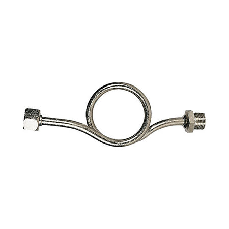 Ricciolo Per Manometro In Rame Nichelato- 3/8- Watts- Pezzi 1