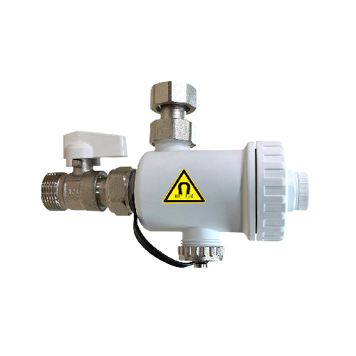 Defangatore Magnetico Sotto Caldaia Bianco- 3/4- Ikaro- Pezzi 1