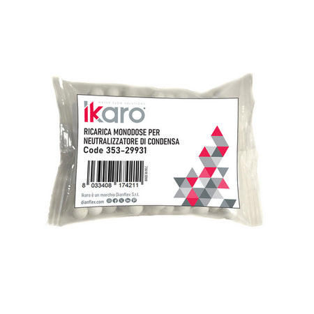 Ricarica Monodose Con Sfere Alcaline Da 250 G Per Neutralizzatore Di Condensa Ikaro