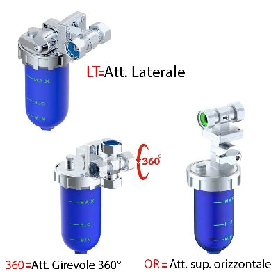 Dosatore Proporzionale Di Polifosfato- Att. Girevole 360 ° Ff 1/2- Dh- Pezzi 1
