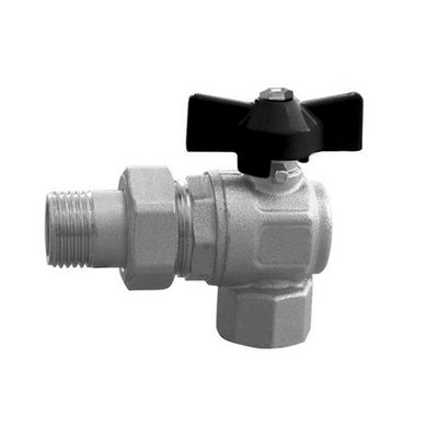 Valvola A Sfera Ad Angolo Per Collettori- 1/2'' Dn 15 Pn 40- Bugat- Pezzi 1