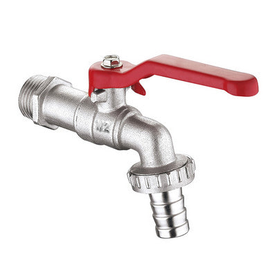 Rubinetto A Sfera Maschio Con Portagomma- 1/2 Dn 10 Pn 16- Dh- Pezzi 1