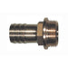 Raccordo Portagomma In Ottone Maschio- 2 X Diam. 50- Bugat- Pezzi 1