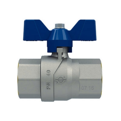 Valvola A Sfera P.T. Con Farfalla Evolution Femmina-Femmina- 3/4 F-Brico- Faidf- Pezzi 1